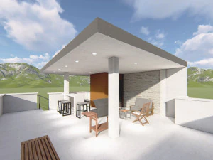 minimalist house only sketchup 2017 3D Model