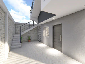 minimalist house only sketchup 2017 3D Model