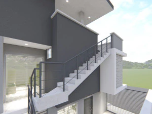 minimalist house only sketchup 2017 3D Model