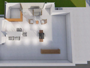 minimalist house only sketchup 2017 3D Model