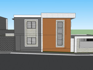 minimalist house only sketchup 2017 renders in lumion 8 Modelo 3D