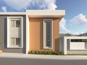 minimalist house only sketchup 2017 renders in lumion 8 Modelo 3D
