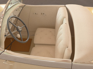 chrysler imperial 1932 low-poly Modelo 3D