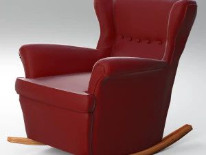 strandmon rocking chair 3D Model