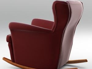 strandmon rocking chair Modelo 3D