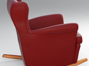strandmon rocking chair Modelo 3D
