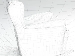 strandmon rocking chair 3D Model