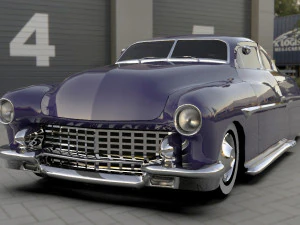 меркурій 1949 звичай 3D Модель