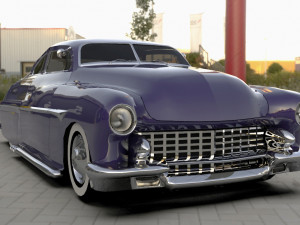 mercury 1949 custom Model 3D