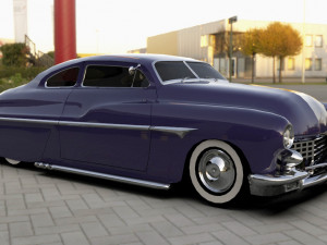 mercury 1949 custom Model 3D