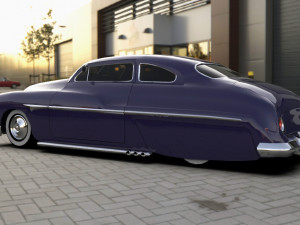 mercury 1949 custom Model 3D