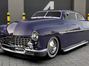 mercury 1949 custom Model 3D