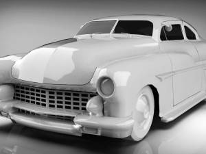 mercury 1949 custom Model 3D