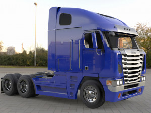 freightliner argosy 2017 low-poly 3D-Modell