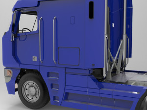 freightliner argosy 2017 low-poly 3D-Modell