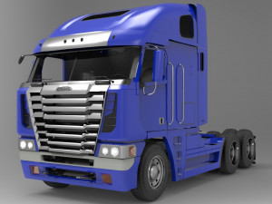 freightliner argosy 2017 low-poly 3D-Modell
