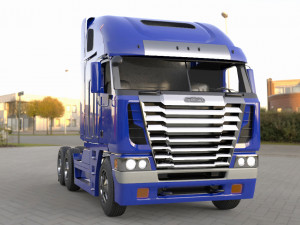 freightliner argosy 2017 low-poly 3D-Modell