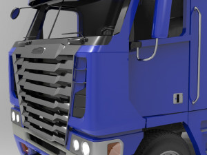 freightliner argosy 2017 low-poly 3D-Modell