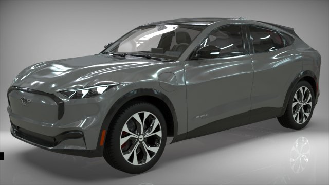 suv mach-e 2021 first edition 3D Model .c4d .max .obj .3ds .fbx .stl .blend 