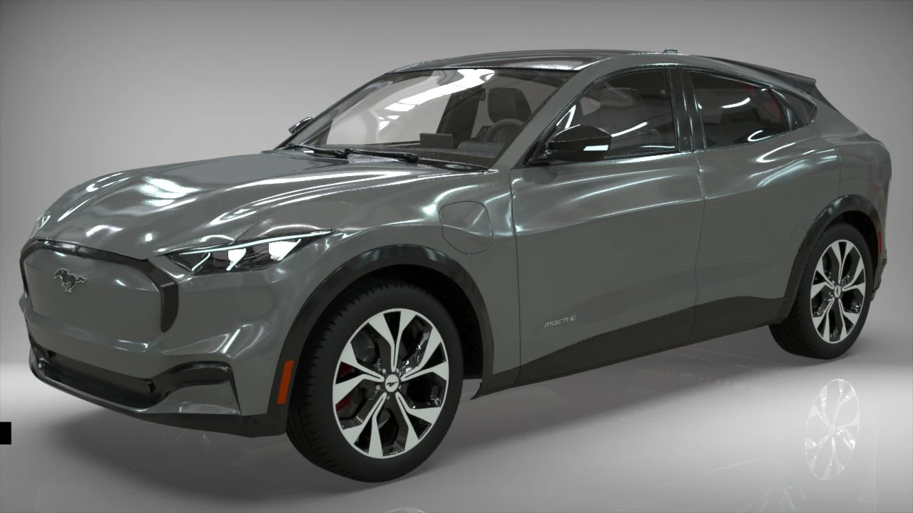suv mach-e 2021 first edition 3D Model .c4d .max .obj .3ds .fbx .stl .blend