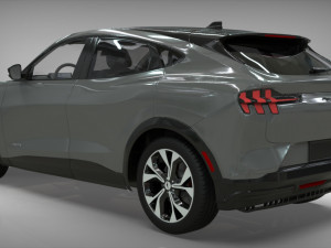 suv mach-e 2021 first edition 3D Model