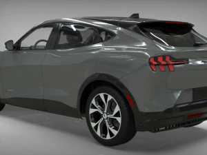 suv mach-e 2021 first edition 3D Model