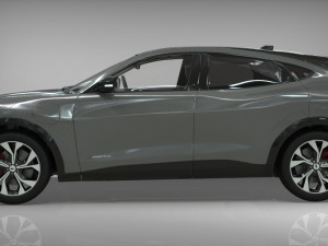 suv mach-e 2021 first edition 3D Model