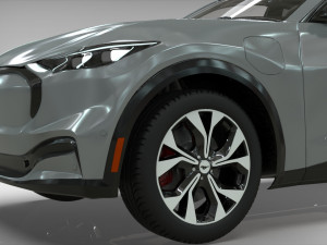 suv mach-e 2021 first edition 3D Model