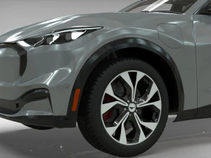 suv mach-e 2021 first edition 3D Model