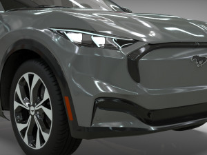 suv mach-e 2021 first edition 3D Model