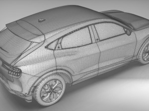 suv mach-e 2021 first edition 3D Model