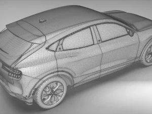 suv mach-e 2021 first edition 3D Model