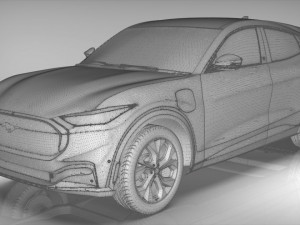 suv mach-e 2021 first edition 3D Model