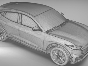suv mach-e 2021 first edition 3D Model