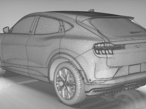 suv mach-e 2021 first edition 3D Model