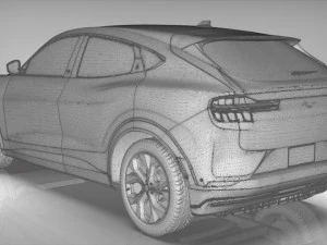 suv mach-e 2021 first edition 3D Model