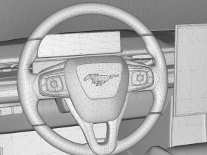 suv mach-e 2021 first edition 3D Model