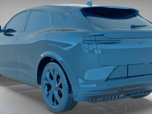 suv mach-e 2021 first edition 3D Model
