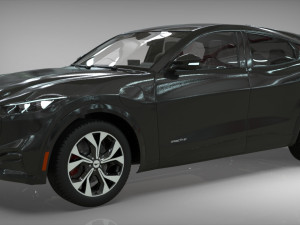 suv mach-e 2021 first edition 3D Model