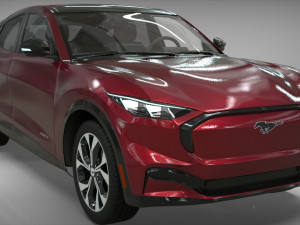 suv mach-e 2021 first edition 3D Model