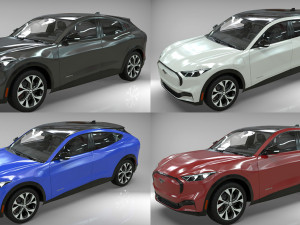 suv mach-e 2021 first edition 3D Model