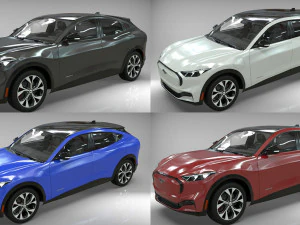 suv mach-e 2021 first edition 3D Model