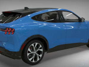 suv mach-e 2021 first edition 3D Model