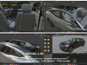 suv mach-e 2021 first edition 3D Model