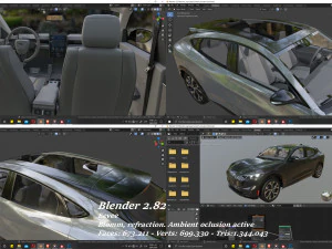 suv mach-e 2021 first edition 3D Model