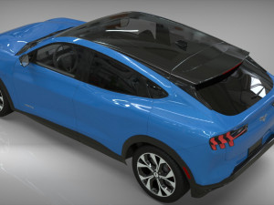 suv mach-e 2021 first edition 3D Model