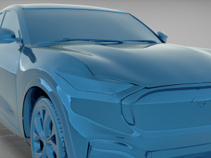 suv mach-e 2021 first edition 3D Model