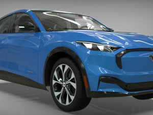 suv mach-e 2021 first edition 3D Model