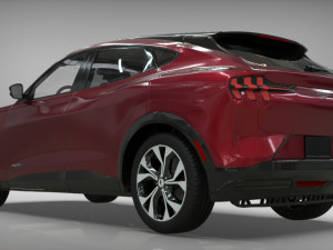 suv mach-e 2021 first edition 3D Model