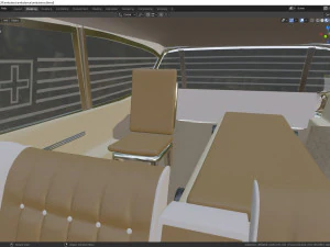 cadillac ambulance wagon superior 1959 3D Model